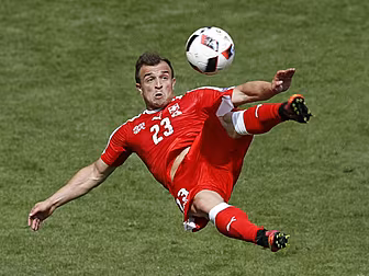 Shaqiri's bicycle kick has...
