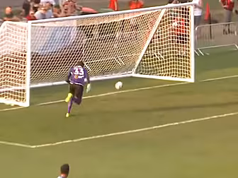 WATCH: Minnesota goalkeeper su...