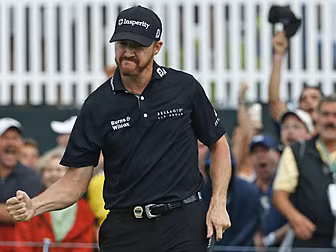 Jimmy Walker just about holds...