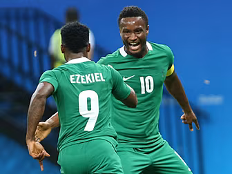 Nigeria's footballers win...