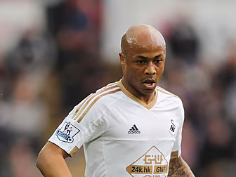 West Ham announce Andre Ayew c...