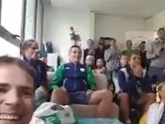 WATCH: The rest of Team Irelan...