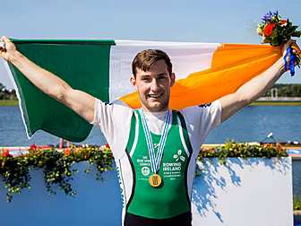 Paul O'Donovan won gold by...