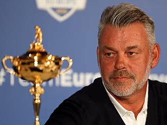 Ryder Cup captain Darren Clark...