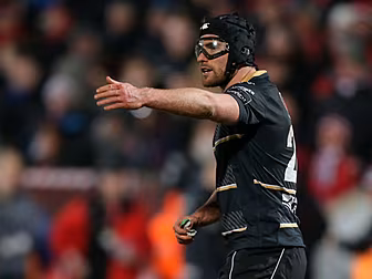 Treviso's Ian McKinley set...