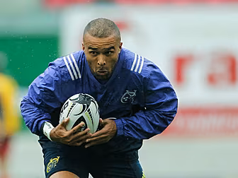 Simon Zebo's first Munster...