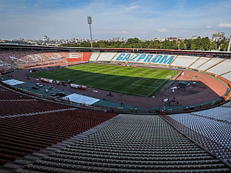 Pitch inspection in Belgrade r...
