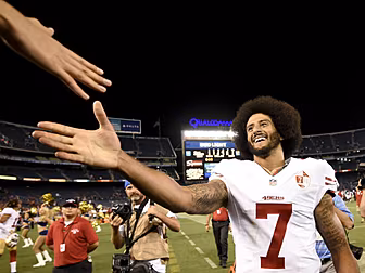 Colin Kaepernick's jersey...