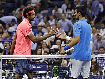 US Open: Novak Djokovic throug...
