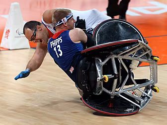 Murderball: The Paralympics...