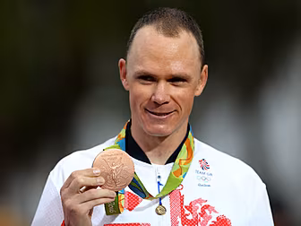 Team GB cyclist Chris Froome d...