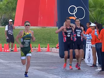 WATCH: Olympic champion drags...