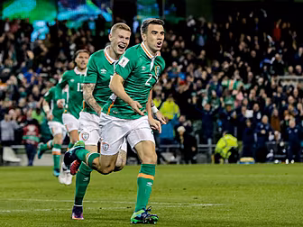 Seamus Coleman scores first in...