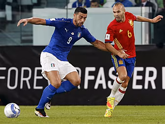 Italy send Graziano Pelle home...