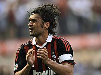 AC Milan legend Paolo Maldini...