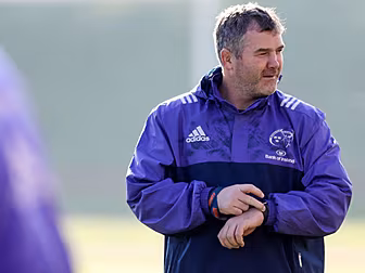Munster coach Anthony Foley di...