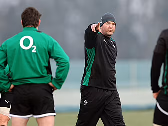 "He was going to coach Ire...