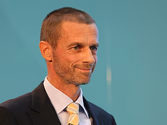 UEFA's new president open...