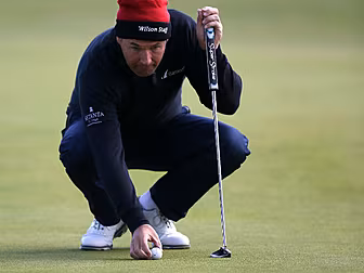 Padraig Harrington one stroke...
