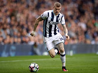 PICTURE: James McClean suffers...