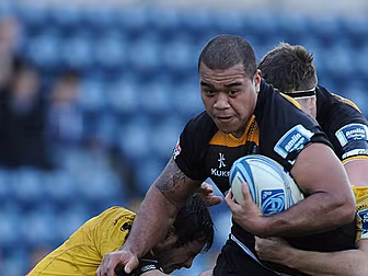 Newcastle Falcons player force...