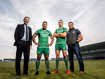 Ultan Dillane and Bundee Aki e...
