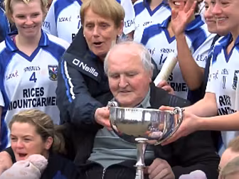 WATCH: Ladies GAA team celebra...
