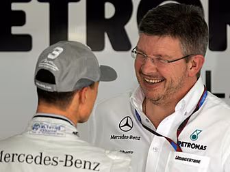 Ross Brawn speaks of "enco...