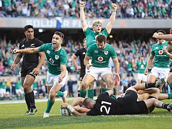 In Pictures: Ireland overcome...