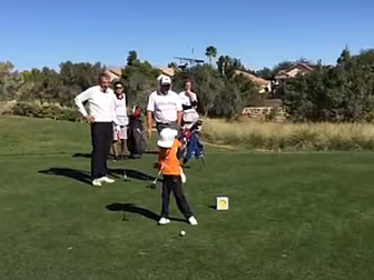 WATCH: One-armed five-year-old...