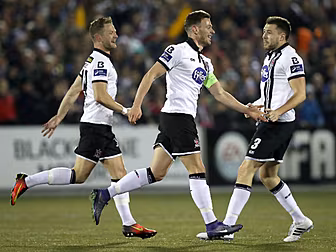 Dundalk players dominate the S...