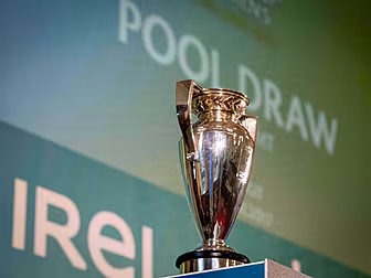 Ireland handed a tough draw ah...