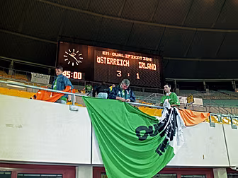 Ireland's record in Vienna...