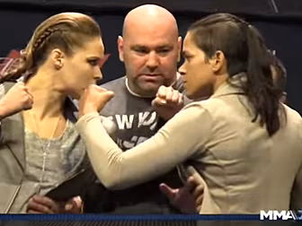 WATCH: Ronda Rousey didn't...
