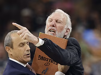 San Antonio Spurs head coach &...
