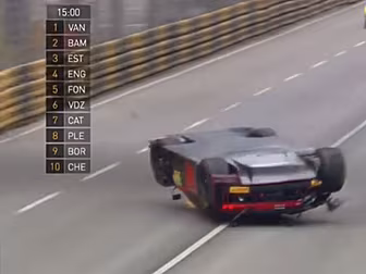 WATCH: Driver wins Macau Grand...