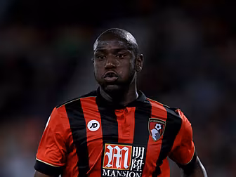 Bournemouth's Benik Afobe...