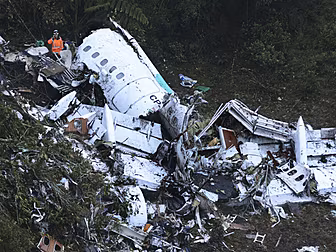 Chapecoense footballer has rig...