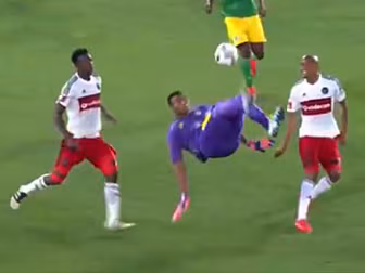 WATCH: Baroka goalkeeper score...