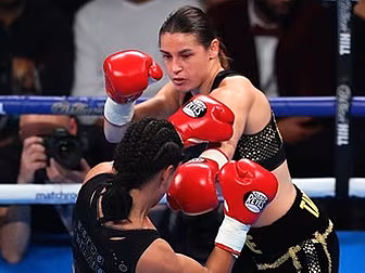 Katie Taylor dominates in her...