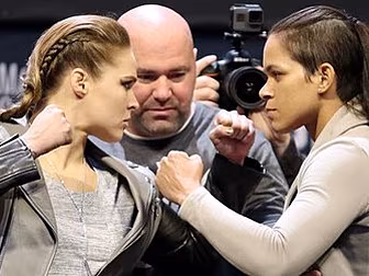 Ronda Rousey gearing up for he...