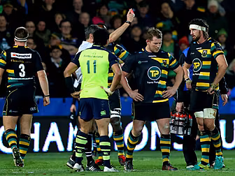 Dylan Hartley receives six wee...
