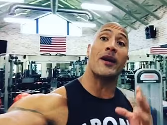 WATCH: The Rock sends message...