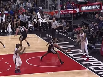 WATCH: Comical defending sees...