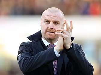 Burnley manager Sean Dyche sti...