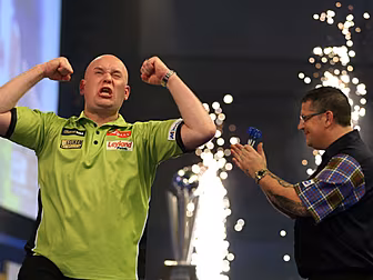 Michael van Gerwen becomes the...