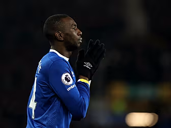 Everton's Yannick Bolasie...
