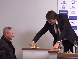 WATCH: Antonio Conte has his c...