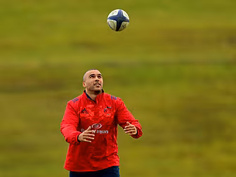 Simon Zebo among three expecte...