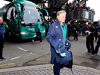 Joe Schmidt cites late arrival...
